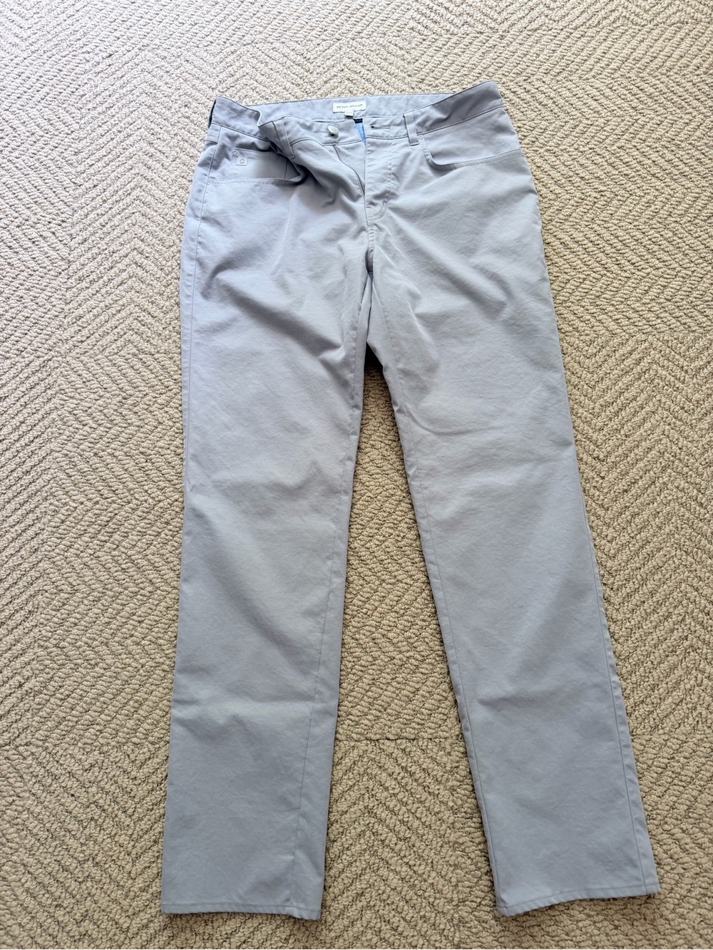 Peter Millar performance five- pocket pant 33 waist / 32 length